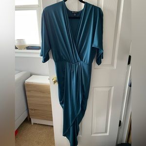 Baltic Born Mimi Midi Dress 👗blue/teal Sz L 👗Like New